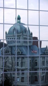 courthouse reflections